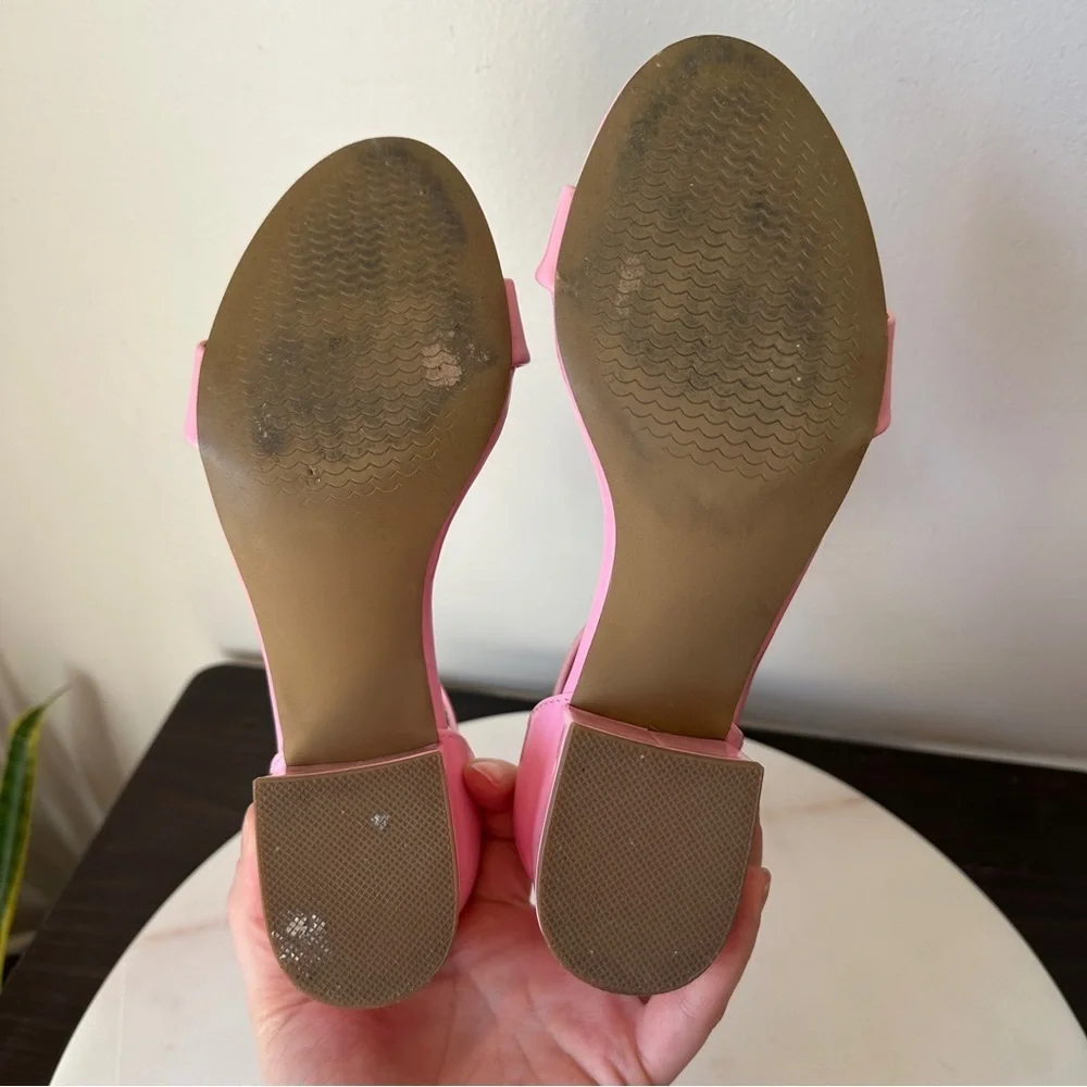 Steve Madden Irenee Strappy Sandals in Light Pink block heel 7.5